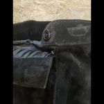 SpringWest Size 5/6 Suede Leather Black Suede‎ Skirt Photo 4