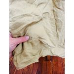 TOCCIN Women's Brown Khaki Square Neck Ruched Bodice Tie Waist Midi Dress Size 8 Photo 8