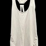 Athleta Women's Grey Racerback Tank Top Size M Casual Summer Photo 1