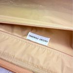 Vintage Hartman leather tweed damask travel luggage suitcase travel zip bag tote Gray Photo 12