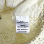 Majorelle Thalia Top in Lemon Cream Size Large Puff Sleeve Eyelet Smocked Photo 8