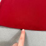 SheIn One Shoulder Ruffle Tank Top M Red Womens Blouse Camisole Sleeveless Party Photo 5