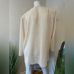 R & M Richards Open Style Jacket-Sizes 12 Elegant Cream Embellished VINTAGE Photo 1