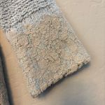 Anthropologie  Knitted & Knotted blue and gray wool blend and lace sweater small Photo 11