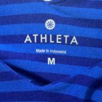 Athleta NWT‎  Santorini 2 Dress Blue Stripe Size M MicroModal Soft Travel Casual Photo 4