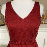 Susana Monaco Sadi Dress Fit n Flare Laser Cut Photo 2