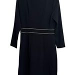 Miss Patina Camellia Black Cuffed Long Sleeves Dress NWOT Size M Photo 3