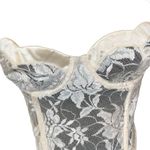 Victoria's Secret Vintage Gold Label Ivory Lace Bustier Bra Top Size 34C Photo 3