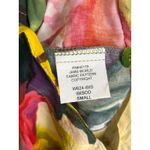 Jams World  Size Small Floral Print Short Sleeve Button Down Shirt Hawaii Photo 4