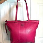 Coach  Pink Signature Shoulder Bag Tote Photo 0