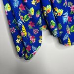 Romeo + Juliet Couture Women's Floral Print Blue Off The Shoulder Top M Photo 4