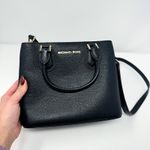 Michael Kors  Black Leather Crossbody Purse Photo 5