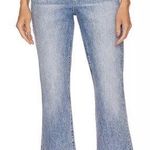 Veronica Beard New Carly Kick-Flare Jean cropped size 29 preowned stone -wash Photo 0