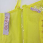 NWOT Savage X Fenty Daisy Yellow Puff Daisy Unlined Bustier Sz M Size M Photo 9