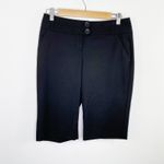 The Limited  Cassidy Fit Black Stretch Bermuda Shorts Women's Size 4 Photo 0