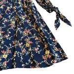 Gal Meets Glam Bonnie Floral Print Long Sleeve Dress Bow Sleeve Size 6 Women's Photo 6