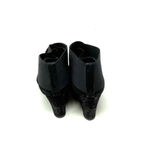 Stuart Weitzman Stuart‎ Weitzman Coban Suede Wedge Booties Black Size US 9.5 Photo 7