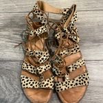 DV by Dolce Vit Dolce Vita Cheetah Print Leather Sandals Photo 2