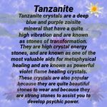 Natural Tanzanite Crystal & Moonstone Rough Sterling Silver Ring Purple Photo 2