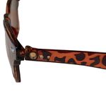 Tortishell sunglasses with arm bling cat eye dark sunnies Sunglasses Black Photo 2