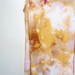 Maurice's  24/7 Orange Tie Dye High Neck Knee-length Shift Dress Photo 4