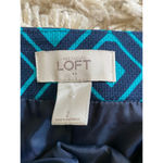 Loft  Pencil Mini Skirt Geometric Office Mod Retro Autumn Winter Snow Bunny Event Photo 8