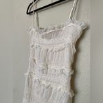 House Of CB  'Solana' Ivory Sequin Pleat Maxi Dress white NWOT size Small Photo 11