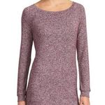 Athleta Athlete Maroon Heathered Long Sleeve Active Top Photo 0