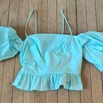 ZARA NWOT  Puff Sleeve Top Photo 0