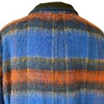 Free People Plaid Long & Lean Overcoat, Sz L Photo 10