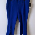 Investments Slim Factor Pants by  Womens Size 3X Blue Crop Flare New NWT Photo 0