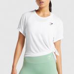 Gymshark short sleeve asymmetrical essential T-shirt Photo 2