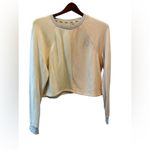 Madewell ‎ MWL crop Colorblock Sweatshirt Photo 10