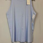 A New Day Women’s Basic Ribbed Tank Top Airy Blue NWT Photo 0