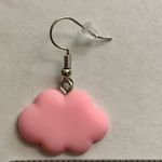 Pink Cloud Drop Earrings Photo 5