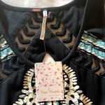 Free People Out Of Africa Deadstock Dress Geometric Aztec Mini Cut Out Back M Photo 7