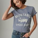 Lucky Brand Mustang Speed Shop Classic Graphic T-Shirt Size Medium Photo 0