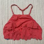Free People NWT  June Eyelet High Neck Bralette Photo 1