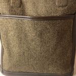 Coach Vintage  Bleeker Brown Tweed Herringbone and Leather Tote Shoulder Bag 9961 Photo 1