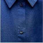 ZARA NWT ZW COLLECTION KNOTTED POPLIN SHIRT Size XL Photo 7
