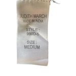 Judith March Judith‎ March Black Embroidered Dress Sz M Photo 5