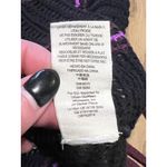 Free People Beach Black Crochet Open Knit Tunic Top Size Measured Boho Cottage Photo 6