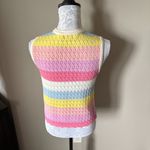 English Factory  Colorful Knit Top Sleeveless Vest Womens Size Xsmall Photo 3