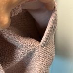 Free People  Beach Anya Tunic Sweater Pink Off Shoulder Boucle Knit NWT Small Photo 5