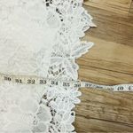 Acemi  white lace halter style dress size small Photo 4