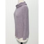 Rachel Zoe Women's Cowl Neck Long Sleeve Sweater Heathered Purple Size Medium Photo 9