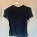 UGG  black cropped short sleeve Miriam Lounge Baby Tee Photo 4