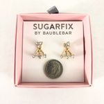 Sugarfix  Womens Earrings Tri-Cluster Rhinestones Photo 1