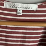 Lovers + Friends NWT Coco Red Striped Wrap Dress Draped Overlay Photo 5