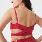 Outdoor Voices NWT Flow Low Coverage Sports Bra in Rose Garden Size: Small Photo 1